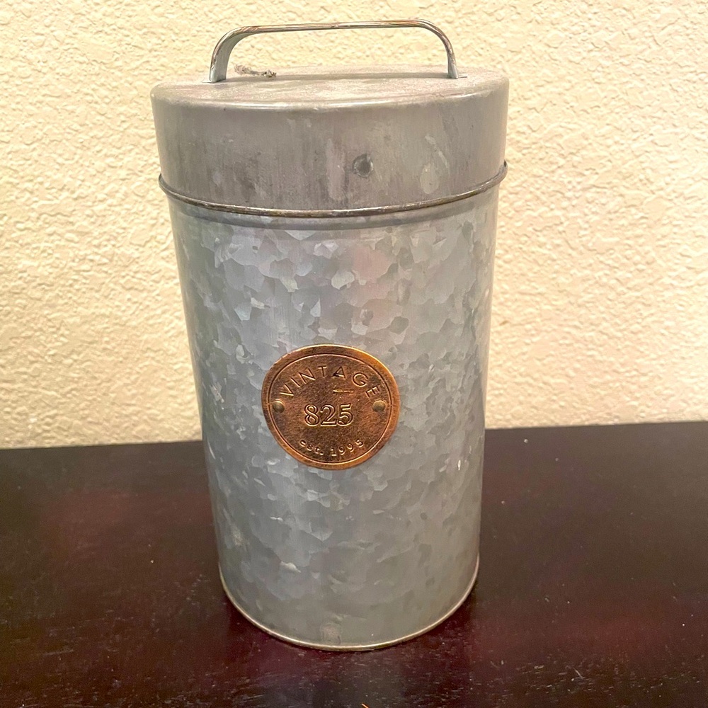 Vintage Metal Canister